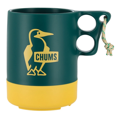 CHUMS CAMPER MUG  LARGE TEAL - YELLOW